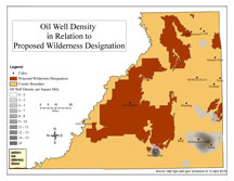 San Juan County Oil Well Density thumbnail